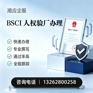 安庆BSCI人权验厂申请服务